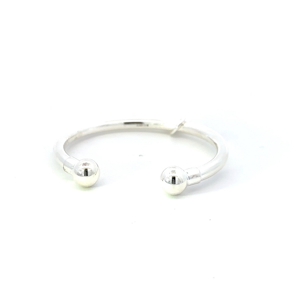 Baby bangle sales with ring
